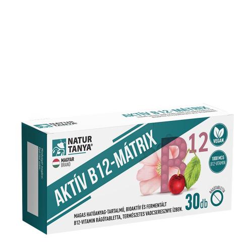 Natur Tanya NATUR TANYA AKTÍV B12-MÁTRIX (30) (30 Tabletki do żucia, Dzika czereśnia)