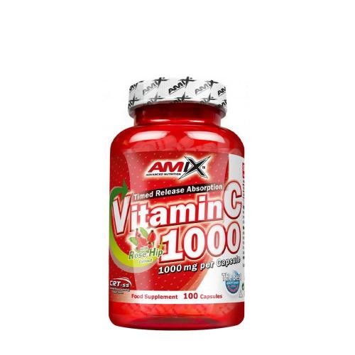 Amix Vitamin C 1000 mg with Rose Hips (100 Kapsułka)