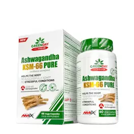   Amix GreenDays® ProVegan Ashwagandha KSM-66 Pure (60 Kapsułka)