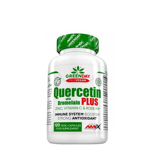 Amix GreenDay® ProVEGAN Quercetin with Bromelain Plus (120 Kapsułka)