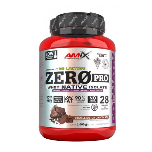 Amix ZeroPro Protein (1000 g, Podwójna holenderska czekolada)