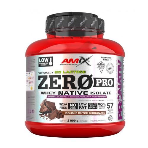 Amix ZeroPro Protein (2000 g, Podwójna holenderska czekolada)