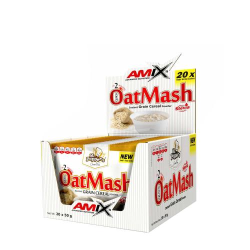 Amix Mr. Popper's OatMash (20 x 50g, Podwójna holenderska czekolada)