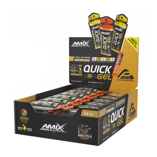 Amix Performance QUICK Energy Gel (40 x 45g, Czerwona pomarańcza)
