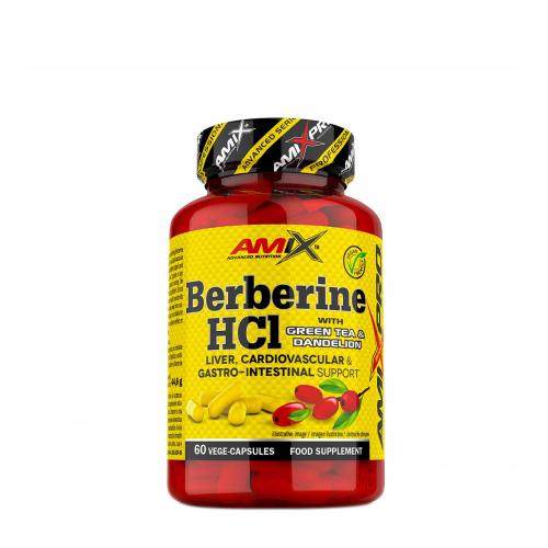 Amix Pro Berberine HCI With Green Tea & Dandelion (60 Kapsułka)