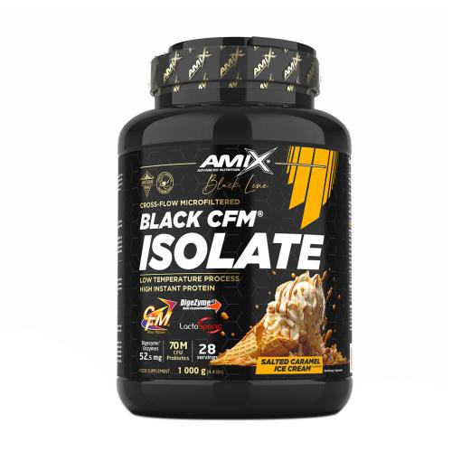 Amix Black Line Black CFM Isolate (1000 g, Lody o smaku solonego karmelu)