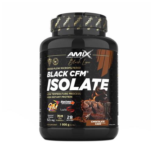 Amix Black Line Black CFM Isolate (1000 g, Ciasto czekoladowe)