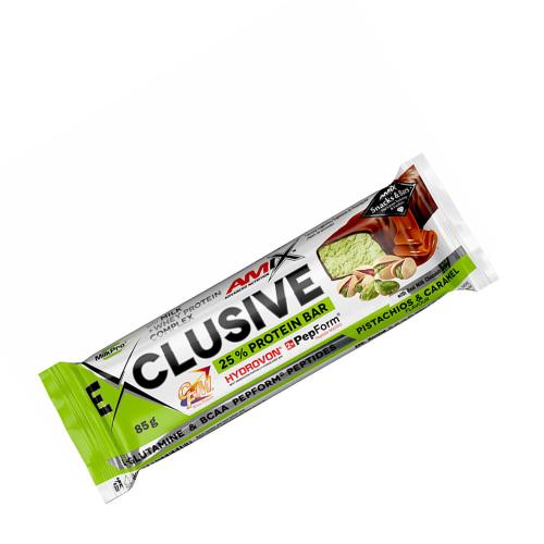 Amix Exclusive Protein Bar (85 g, Pistacje i karmel)