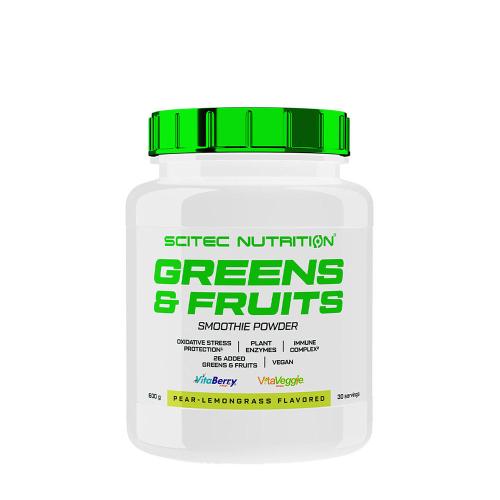 Scitec Nutrition Vita Greens & Fruits (600 g, Gruszka-trawa cytrynowa)