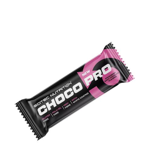 Scitec Nutrition Choco Pro (50 g, Biała czekolada truskawkowa)