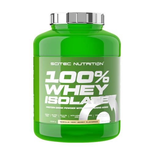 Scitec Nutrition 100% Whey Isolate (2000 g, Wanilia - owoce leśne)