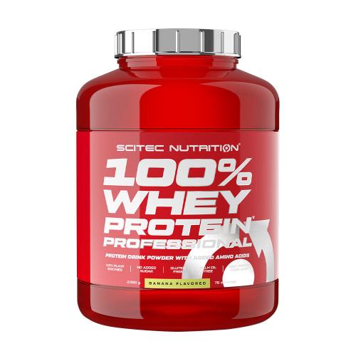 Scitec Nutrition 100% Whey Protein Professional (2350 g, Banan)