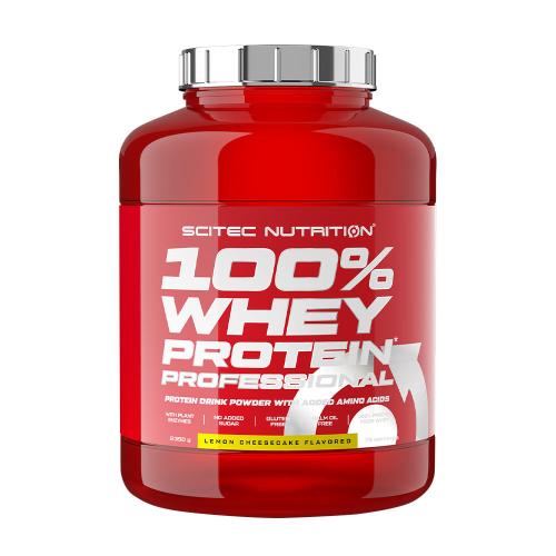 Scitec Nutrition 100% Whey Protein Professional (2350 g, Sernik cytrynowy)