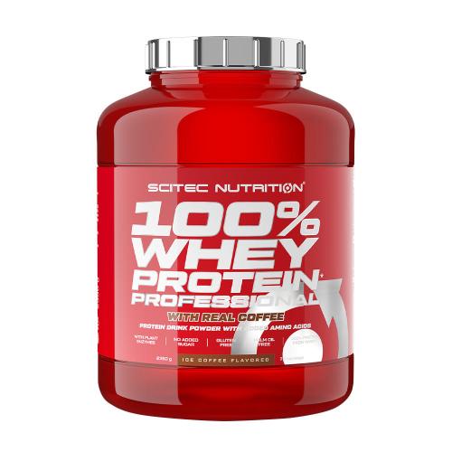 Scitec Nutrition 100% Whey Protein Professional (2350 g, Kawa mrożona)