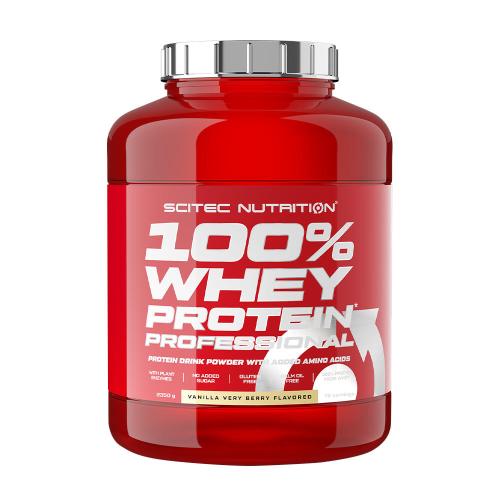 Scitec Nutrition 100% Whey Protein Professional (2350 g, Wanilia - owoce leśne)