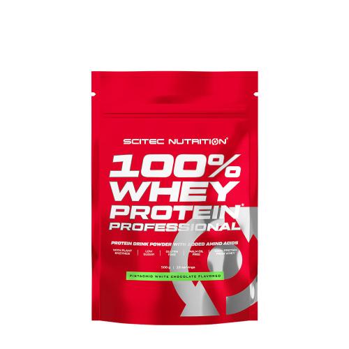 Scitec Nutrition 100% Whey Protein Professional (500 g, Pistacja - biała czekolada)