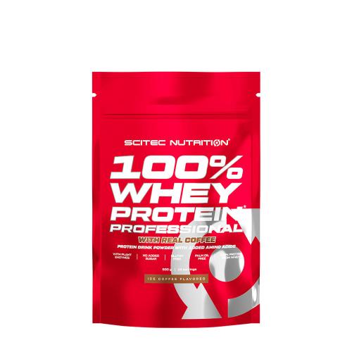 Scitec Nutrition 100% Whey Protein Professional (500 g, Kawa mrożona)