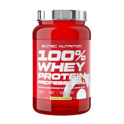 Scitec Nutrition 100% Whey Protein Professional (920 g, Banan)