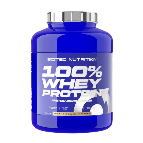 Scitec Nutrition 100% Whey Protein (2350 g, Biała czekolada)