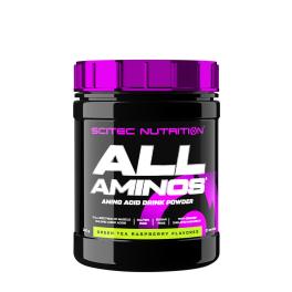   Scitec Nutrition All Aminos  (340 g, Zielona herbata o smaku malinowym)