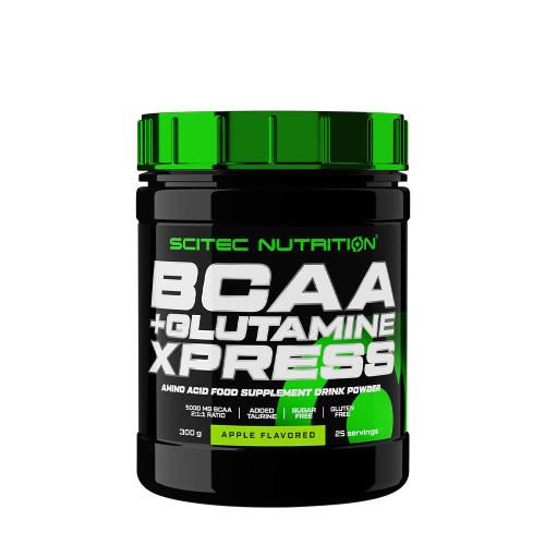 Scitec Nutrition BCAA + Glutamine Xpress (300 g, Jabłko )