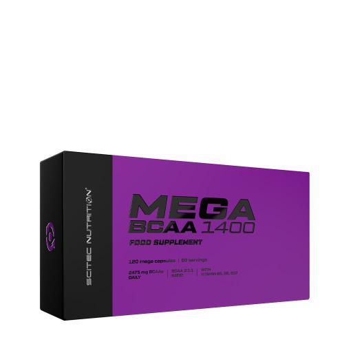 Scitec Nutrition Mega BCAA 1400 (120 Kapsułka)