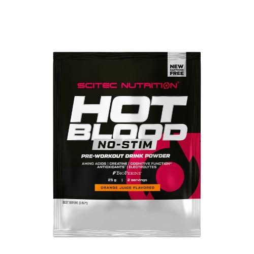 Scitec Nutrition Hot Blood No-Stim (25 g, Sok pomarańczowy)