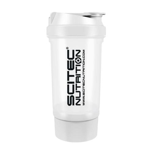 Scitec Nutrition Traveller Shaker (500 ml, Biały)