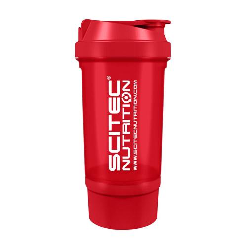 Scitec Nutrition Traveller Shaker (500 ml, Czerwony)