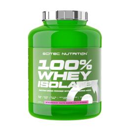   Scitec Nutrition 100% Whey Isolate (1816 g, Biała czekolada truskawkowa)