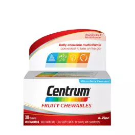   Centrum Owocowe tabletki do żucia  - Fruity Chewables  (30 Tabletka)