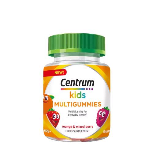 Centrum Kids Multigummies Orange & Mixed Berry - Kids Multigummies Orange & Mixed Berry (30 Żelka, Pomarańcza-mieszanka jagód)