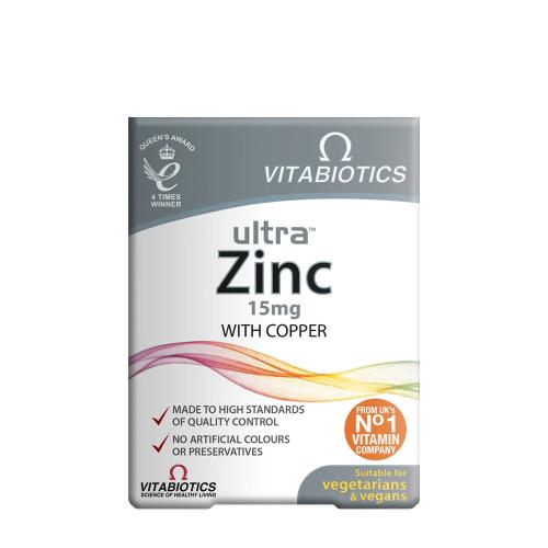 Vitabiotics Ultra Zinc 15 mg - Ultra Zinc 15 mg (60 Tabletka)