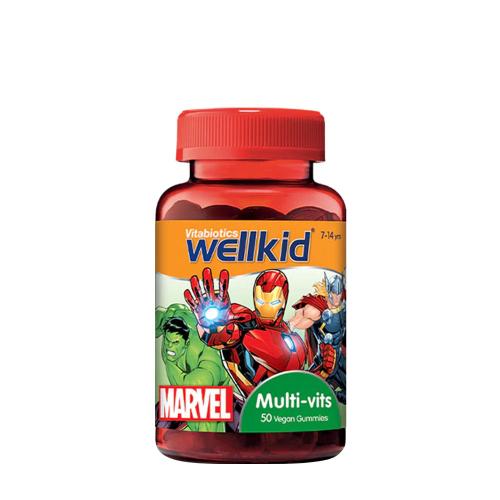 Vitabiotics Wellkid Marvel Multi-Vits - Wellkid Marvel Multi-Vits (50 Żelka, Truskawka)