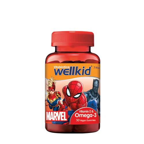 Vitabiotics Wellkid Marvel Omega-3  - Wellkid Marvel Omega-3  (50 Żelka)