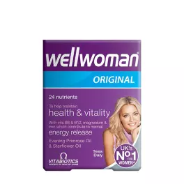   Vitabiotics Wellwoman Original - Multiwitamina dla kobiet - Wellwoman Original - Multivitamin For Women (30 Kapsułka)