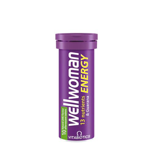 Vitabiotics Wellwoman Energy - Wellwoman Energy (10 Tabletka musująca, Limonka)