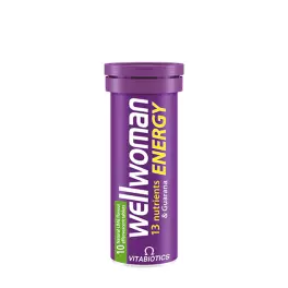   Vitabiotics Wellwoman Energy - Wellwoman Energy (10 Tabletka musująca, Limonka)