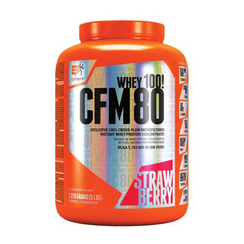 Extrifit CFM Instant Whey 80 - CFM Instant Whey 80 (2270 g, Truskawka)