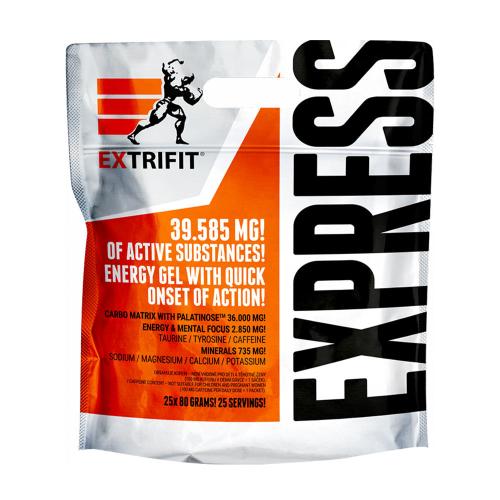 Extrifit Express Energy Gel - Express Energy Gel (25 x 80 g, Czereśnia)