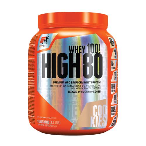 Extrifit High Whey 80 - High Whey 80 (1000 g, Ciastko czekoladowe)