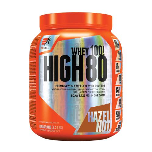 Extrifit High Whey 80 - High Whey 80 (1000 g, Orzech laskowy)