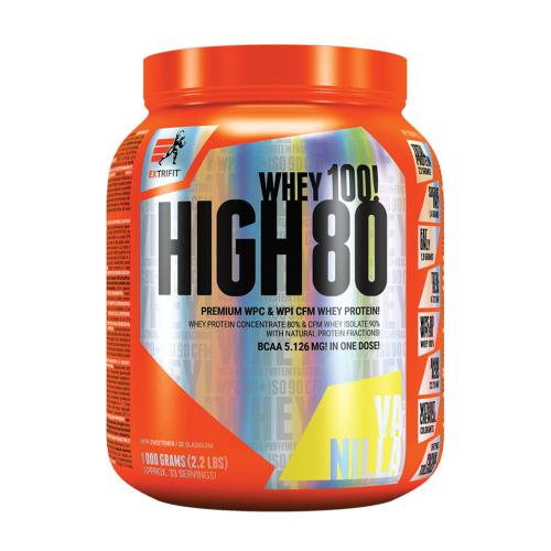 Extrifit High Whey 80 - High Whey 80 (1000 g, Wanilia)