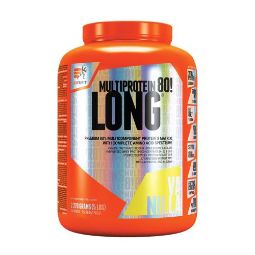 Extrifit Long 80 Multiprotein - Long 80 Multiprotein (2270 g, Wanilia)