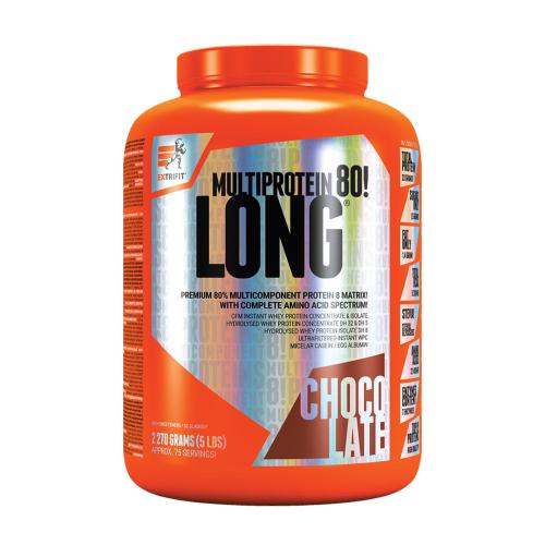 Extrifit Long 80 Multiprotein - Long 80 Multiprotein (2270 g, Czekolada)