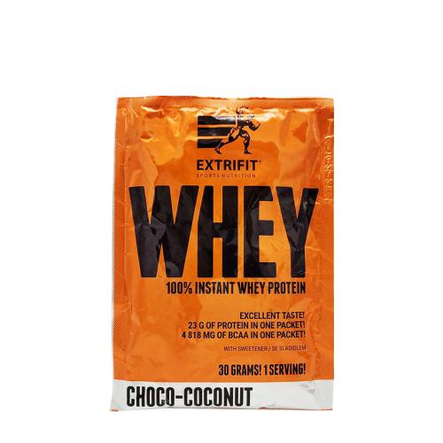 Extrifit 100% Błyskawiczne Białko Serwatkowe - 100% Instant Whey Protein (30 g, Czekolada kokosowa)