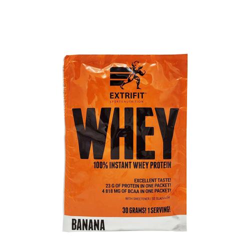 Extrifit 100% Błyskawiczne Białko Serwatkowe - 100% Instant Whey Protein (30 g, Banan)