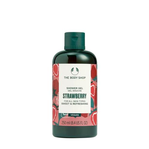 The Body Shop Wegański truskawkowy żel pod prysznic - Vegan Strawberry Shower Gel (250 ml, Truskawka)