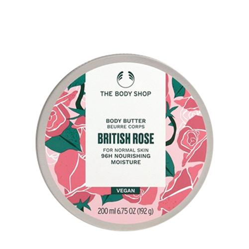 The Body Shop Brytyjskie różane masło do ciała - British Rose Body Butter (200 ml)