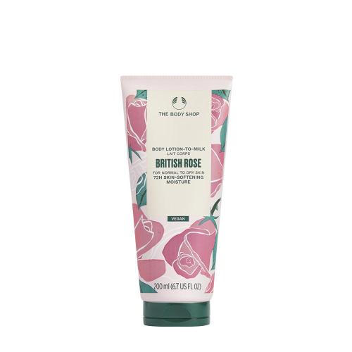 The Body Shop Balsam do ciała British Rose - British Rose Body Lotion (200 ml)